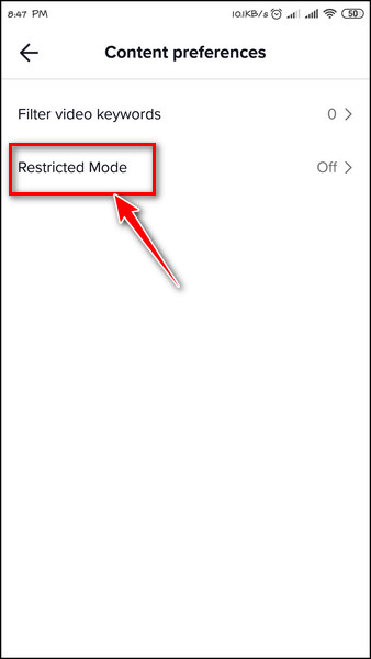 tiktok-restriction-mode