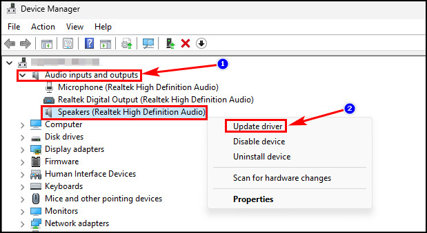 udpate-audio-driver-from-device-manager