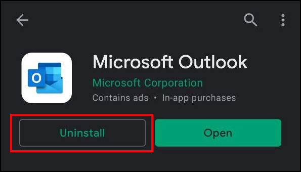 uninstall-outlook-android