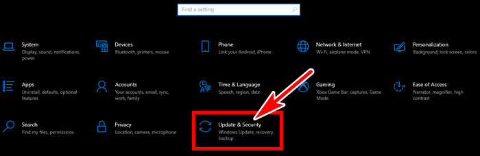 update-and-security-windows-settings