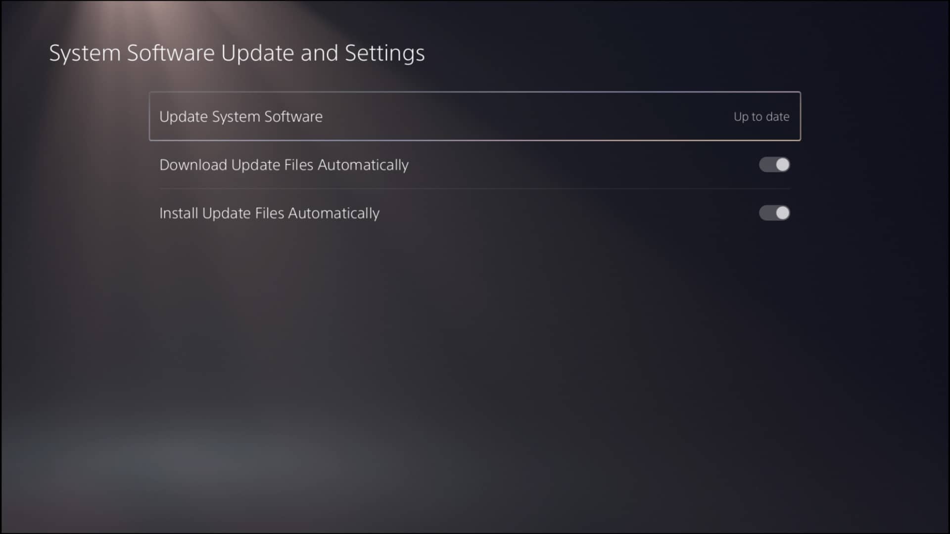 update-ps5-software