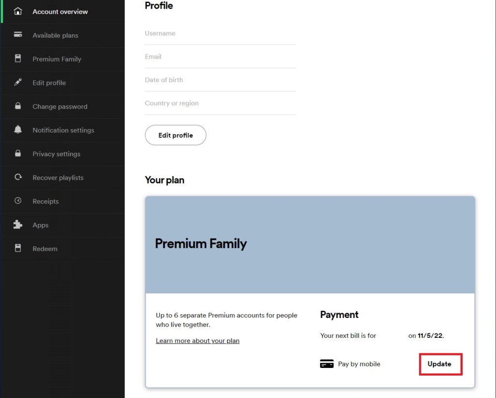 How To Change Payment Method On Spotify Guide]