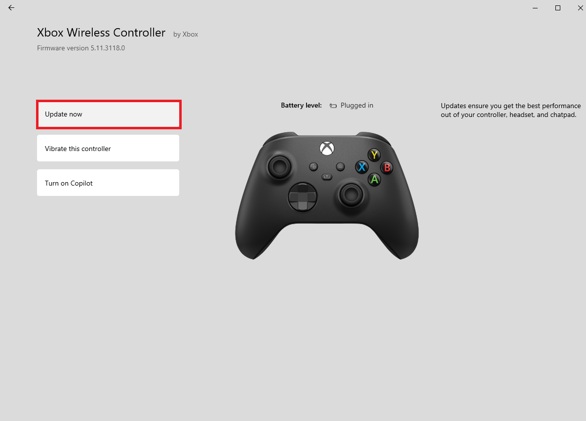 update-xbox-controller