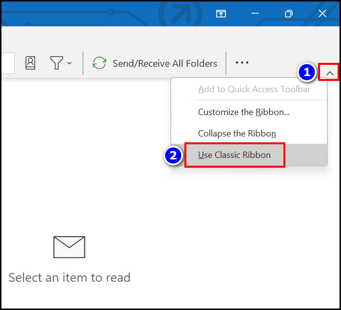 How To Change Ribbon Size In MS Outlook Easiest Ways 2023 