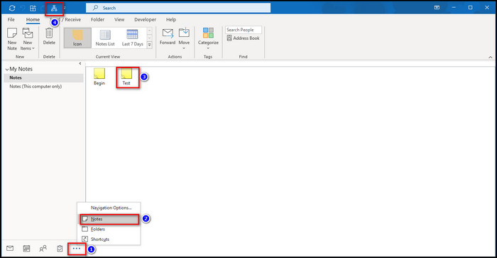 use-macro-in-outlook-notes