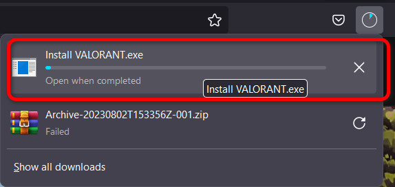 valorant-downloading