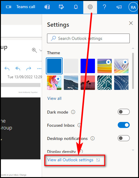 view-all-outlook-settings