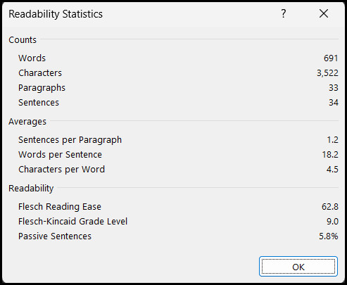 view-readability-statistics