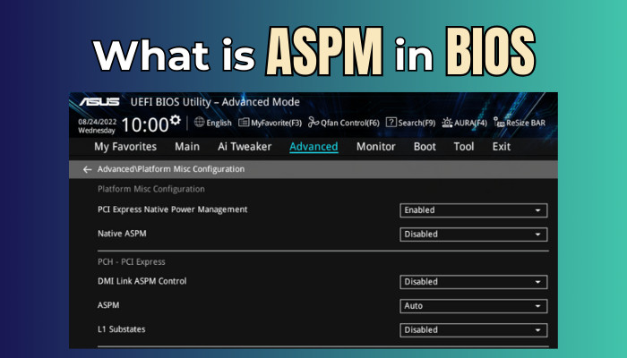 what-is-aspm-in-bios