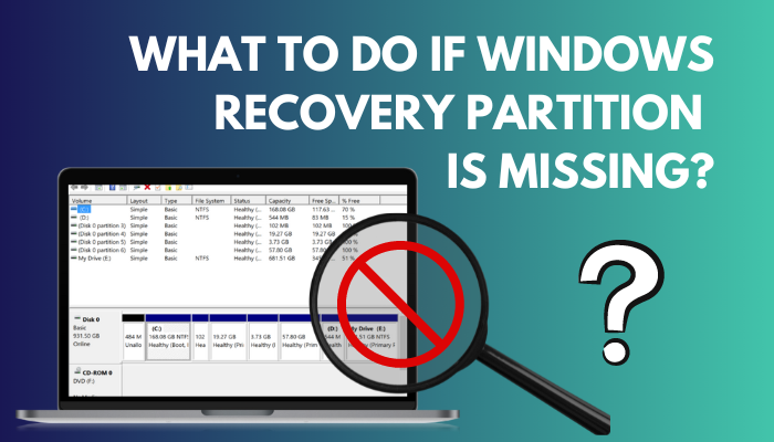 what-to-do-if-windows-recovery-partition-is-missing
