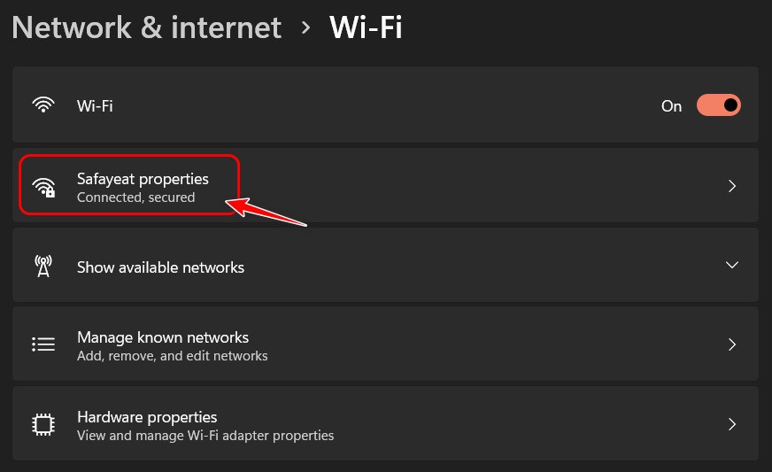 wifi-properties