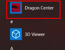 win10-dragon center