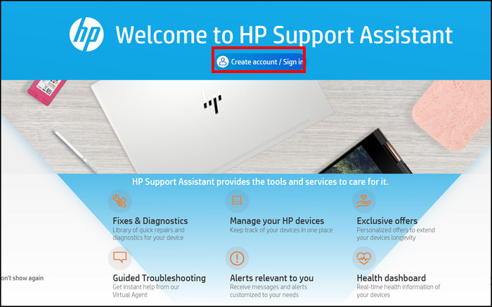 win10-hp-support-assistant-log-in