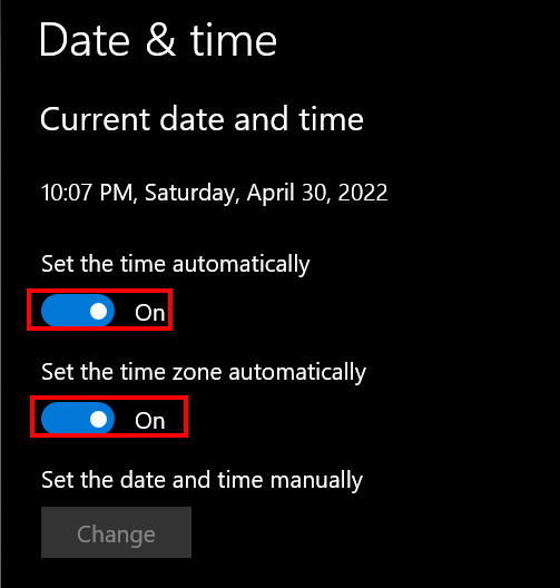 win10-set-time-automatically
