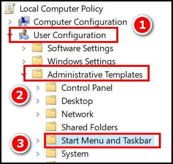 win11-run-local-group-policy-editor-user-configuration-adminitrative-templates-start-menu-and-task-bar