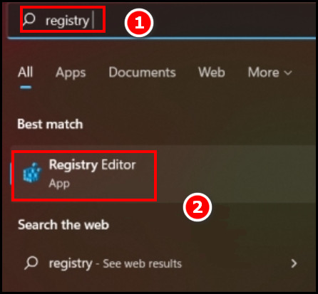 win11-search-icon-registry-editor