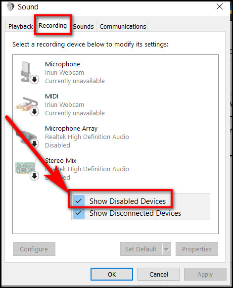windows-10-speaker-sounds-recording-show-disabled-devices