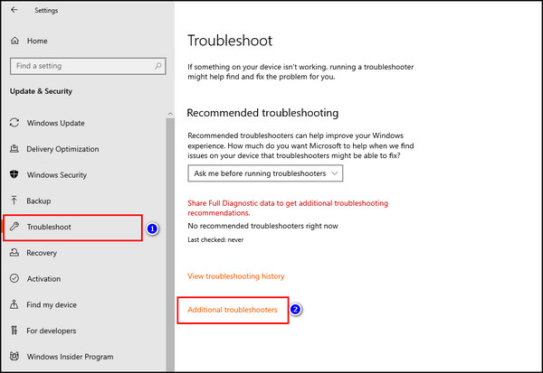 windows-additional-troubleshooters