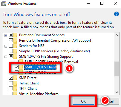 windows-control-pane-programs-and features-smb-cifs