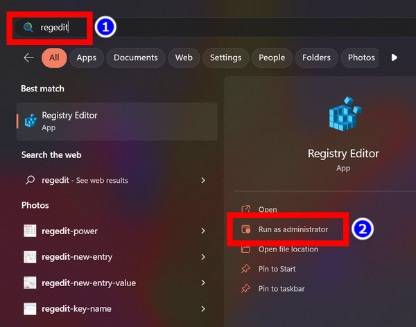 windows-search-registry-editor