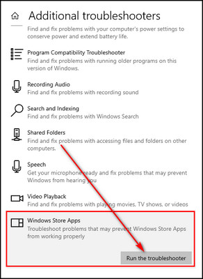 windows-store-apps-troubleshooter
