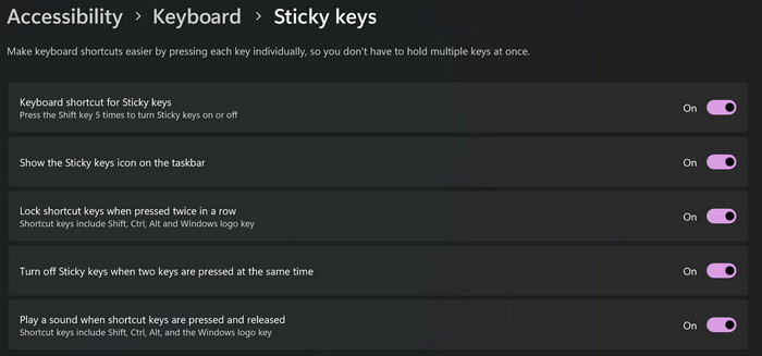 windows11-settings-accessibility-keyboard-stickykey-customize
