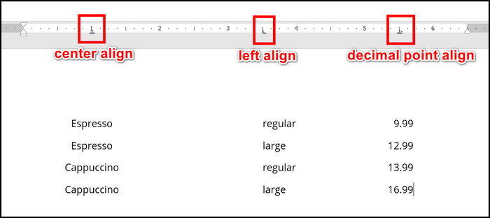 word-alignment-tab-stop-example
