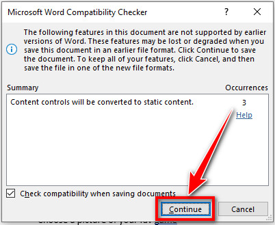 word-compatibility-checker