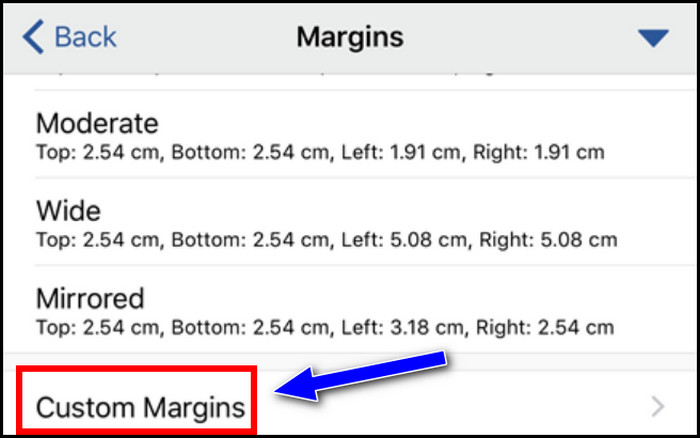 word-ios-custom-margins