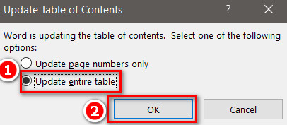 word-update-entire-table