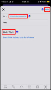 can you unsend an email yahoo mail