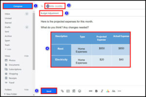 How to Insert Tables On Yahoo Mail [View Charts Natively]