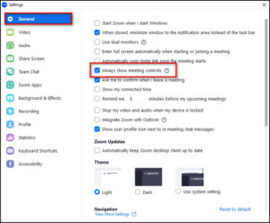 Zoom: How to Always Show Meeting Controls [Quick Tips 2024]